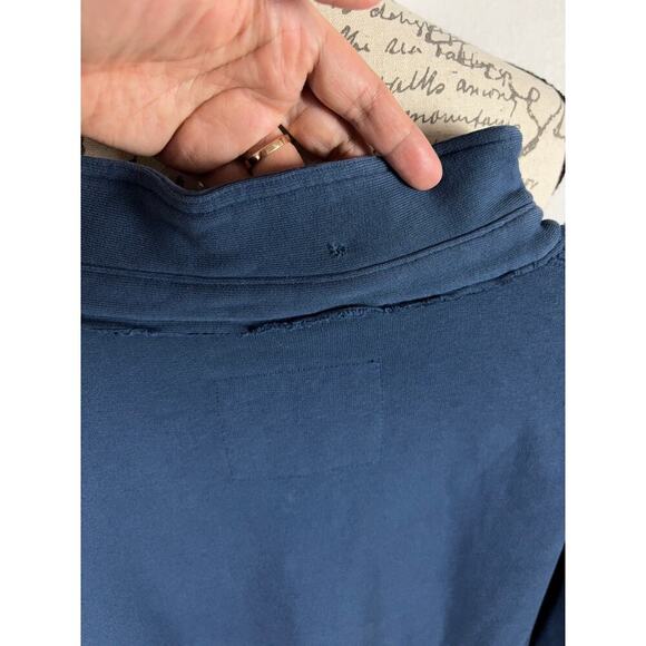 B58 Frank & Eileen Patrick Popover Fleece Sweatshirt M Rare Minimalist Chic - Picture 6 of 8